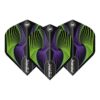 Misaladejuegos Plumas Winmau Darts Standard Prism Delta Green Purple 6915.242 - Imagen 3