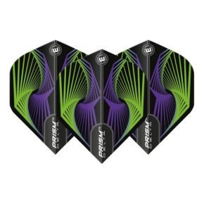 Misaladejuegos Plumas Winmau Darts Standard Prism Delta Green Purple 6915.242 - Imagen 3