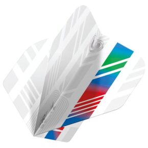 Misaladejuegos Plumas Winmau Darts Standard Prism Delta White Blue Red Green 6915.243 - Imagen 2