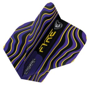 Misaladejuegos Plumas Winmau Darts Standard Prism Alpha Black Blue Yellow 6915.709 - Imagen 2