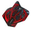 Misaladejuegos Plumas Winmau Darts Standard Prism Alpha Grey Red 6915.195 - Imagen 2