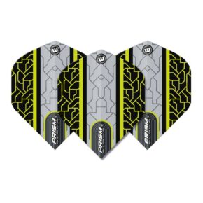 Misaladejuegos Plumas Winmau Darts Standard Prism Alpha Black Yellow 6915.702 - Imagen 3