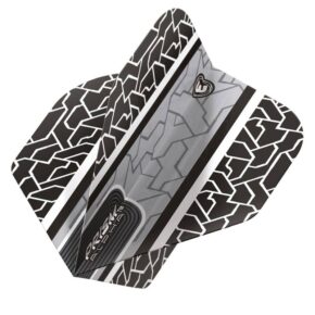 Misaladejuegos Plumas Winmau Darts Standard Prism Alpha Black White 6915.704 - Imagen 2