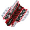 Misaladejuegos Plumas Winmau Darts Standard Prism Alpha Maverick Grey Red 6915.197 - Imagen 2