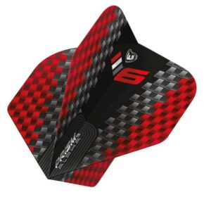 Misaladejuegos Plumas Winmau Darts Standard Prism Alpha Blade 6 Black Red 6915.701 - Imagen 2