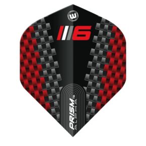 Misaladejuegos Plumas Winmau Darts Standard Prism Alpha Blade 6 Black Red 6915.701