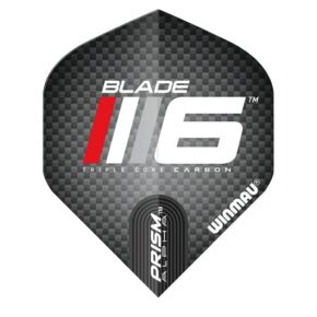 Misaladejuegos Plumas Winmau Darts Standard Prism Alpha Blade 6 Grey Red 6915.700