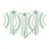 Misaladejuegos Plumas Winmau Darts Standard Prism Zeta White Green 6915.314 - Imagen 3