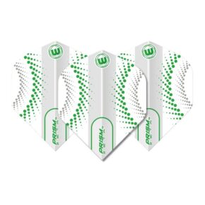 Misaladejuegos Plumas Winmau Darts Standard Prism Zeta White Green 6915.314 - Imagen 3
