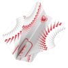 Misaladejuegos Plumas Winmau Darts Standard Prism Zeta White Red 6915.316 - Imagen 2