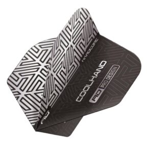 Misaladejuegos Plumas Flights Red Dragon Luke Humphries Cool Hand Grey White Standard TF6859 - Imagen 2