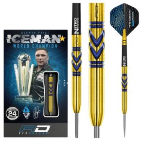 Misaladejuegos Dardos Red Dragon Gerwyn Price Avalanche Gold 90% 22g 2543. - Imagen 3