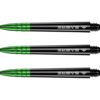 Misaladejuegos Cañas Mission Darts Sabre Polycarbonate Negra Verde Intermedia 41mm S1507 - Imagen 3