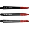 Misaladejuegos Cañas Mission Darts Sabre Polycarbonate Negra Roja Larga 48mm S1512 - Imagen 2
