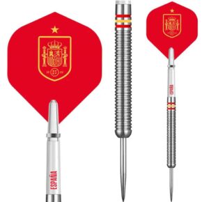 Misaladejuegos Dardos Licencia oficial de fútbol España Tungsteno 24g D1427 - Imagen 2