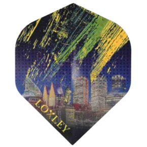 Misaladejuegos Plumas Loxley Darts City Skyline Estandar no2