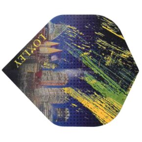 Misaladejuegos Plumas Loxley Darts City Skyline Estandar no2 - Imagen 3