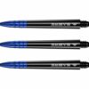 Misaladejuegos Cañas Mission Darts Sabre Polycarbonate Negra Azul Larga 48mm S1518 - Imagen 2