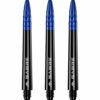 Misaladejuegos Cañas Mission Darts Sabre Polycarbonate Negra Azul Intermedia 41mm S1519