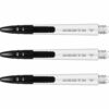 Misaladejuegos Cañas Mission Darts Sabre Polycarbonate Negra Transparente Larga 48mm S1524 - Imagen 2