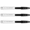 Misaladejuegos Cañas Mission Darts Sabre Polycarbonate Negra Transparente Larga 48mm S1524 - Imagen 3