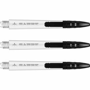 Misaladejuegos Cañas Mission Darts Sabre Polycarbonate Negra Transparente Intermedia 41mm S1525 - Imagen 2