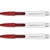 Misaladejuegos Cañas Mission Darts Sabre Polycarbonate Roja Transparente Corta 34mm S1529 - Imagen 3