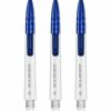 Misaladejuegos Cañas Mission Darts Sabre Polycarbonate Azul Transparente Corta 34mm S1532