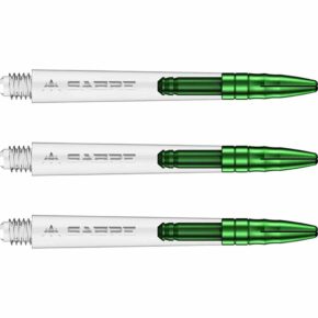Misaladejuegos Cañas Mission Darts Sabre Polycarbonate Verde Transparente Corta 34mm S1535 - Imagen 3