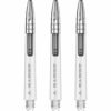 Misaladejuegos Cañas Mission Darts Sabre Polycarbonate Plata Transparente Larga 48mm S1539