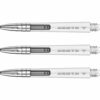 Misaladejuegos Cañas Mission Darts Sabre Polycarbonate Plata Transparente Larga 48mm S1539 - Imagen 2