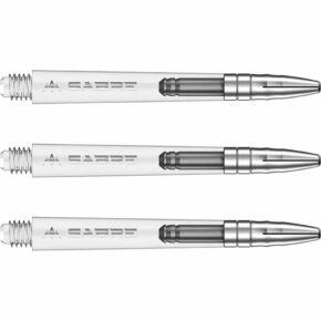 Misaladejuegos Cañas Mission Darts Sabre Polycarbonate Plata Transparente Intermedia 41mm S1540 - Imagen 3