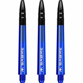 Misaladejuegos Cañas Mission Darts Sabre Polycarbonate Azul Negro Intermedia 41mm S1543