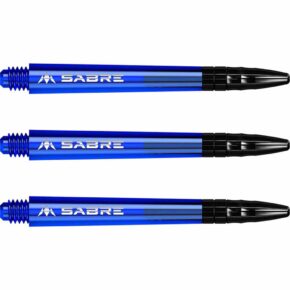 Misaladejuegos Cañas Mission Darts Sabre Polycarbonate Azul Negro Corta 34mm S1544 - Imagen 2