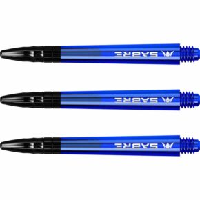 Misaladejuegos Cañas Mission Darts Sabre Polycarbonate Azul Negro Corta 34mm S1544 - Imagen 3