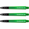 Misaladejuegos Cañas Mission Darts Sabre Polycarbonate Verde Negro Corta 34mm S1550 - Imagen 3