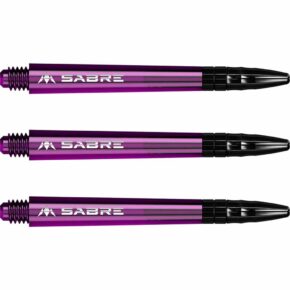 Misaladejuegos Cañas Mission Darts Sabre Polycarbonate Morado Negro Intermedia 41mm S1552 - Imagen 2