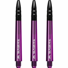 Misaladejuegos Cañas Mission Darts Sabre Polycarbonate Morado Negro Intermedia 41mm S1552