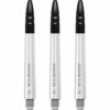 Misaladejuegos Cañas Mission Darts Sabre Polycarbonate Blanco Negro Larga 48mm S1554