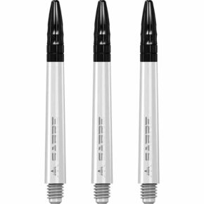 Misaladejuegos Cañas Mission Darts Sabre Polycarbonate Blanco Negro Corta 34mm S1556