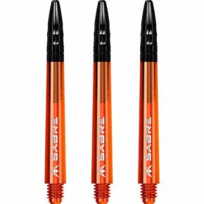 Misaladejuegos Cañas Mission Darts Sabre Polycarbonate Naranja Negro Intermedia 41mm S1558