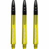 Misaladejuegos Cañas Mission Darts Sabre Polycarbonate Amarillo Negro Larga 48mm S1560