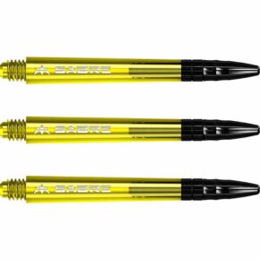 Misaladejuegos Cañas Mission Darts Sabre Polycarbonate Amarillo Negro Intermedia 41mm S1561 - Imagen 2