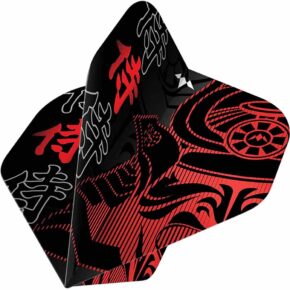 Misaladejuegos Plumas Mission Darts No2 Std Samurai II - Red F4098 - Imagen 2