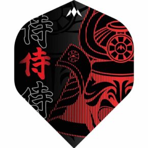Misaladejuegos Plumas Mission Darts No2 Std Samurai II - Red F4098