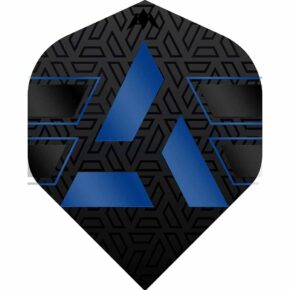 Misaladejuegos Plumas Mission Darts No2 Std Hazard Negro Azul F3832