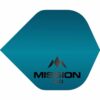 Misaladejuegos Plumas Mission Darts No2 Std Logo Azul 150 F1859 - Imagen 3