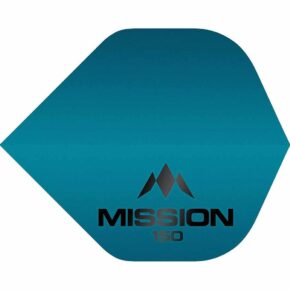Misaladejuegos Plumas Mission Darts No2 Std Logo Azul 150 F1859 - Imagen 3