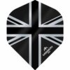 Misaladejuegos Plumas Mission Darts No2 Std Alliance Union Jack Negro 150 F3133