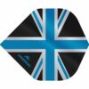 Misaladejuegos Plumas Mission Darts No2 Std Alliance Union Jack Negro Azul F3081 - Imagen 3